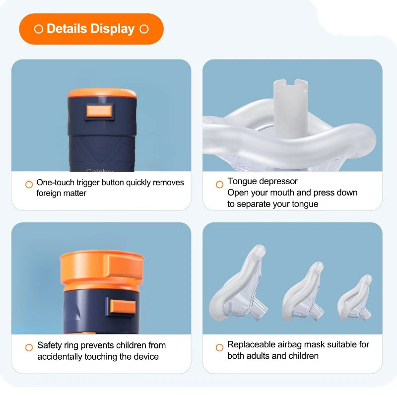 Anti Choking Auto Heimlich First Aid Choking Rescue Device